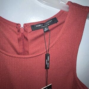 NWT Romeo & Juliet Sleeveless Jumpsuit